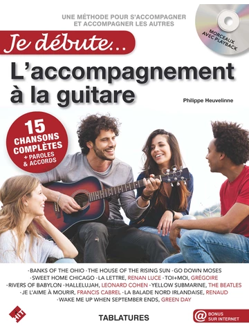 Je débute l&amp;#039;accompagnement à la guitare + CD Visuell